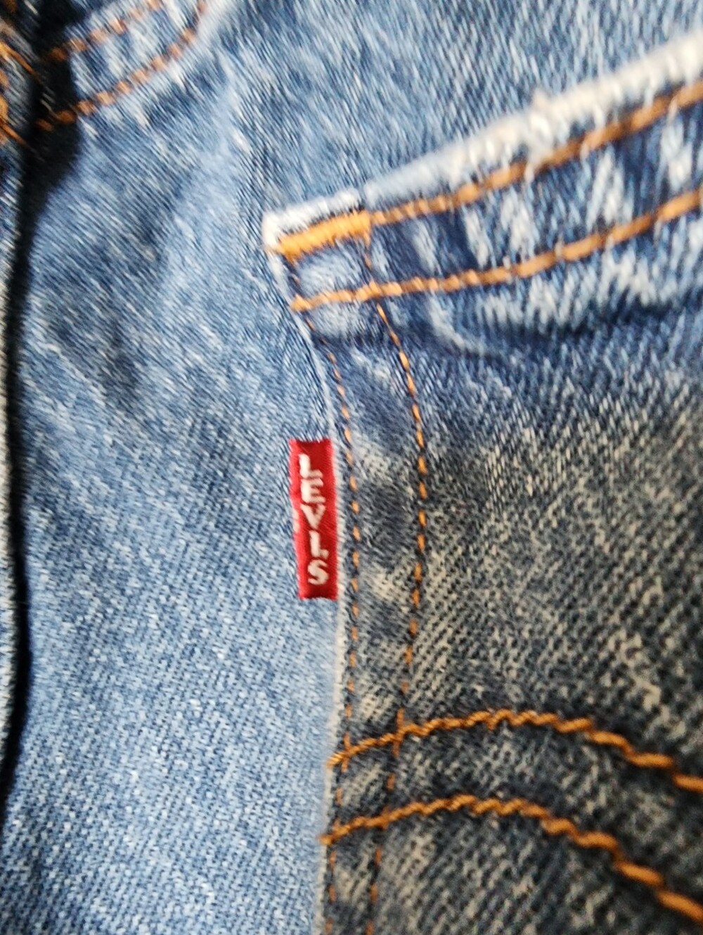 Ribcage Levi's Medium Blue Wide-Leg High-Rise Jeans - Picture 6 of 10